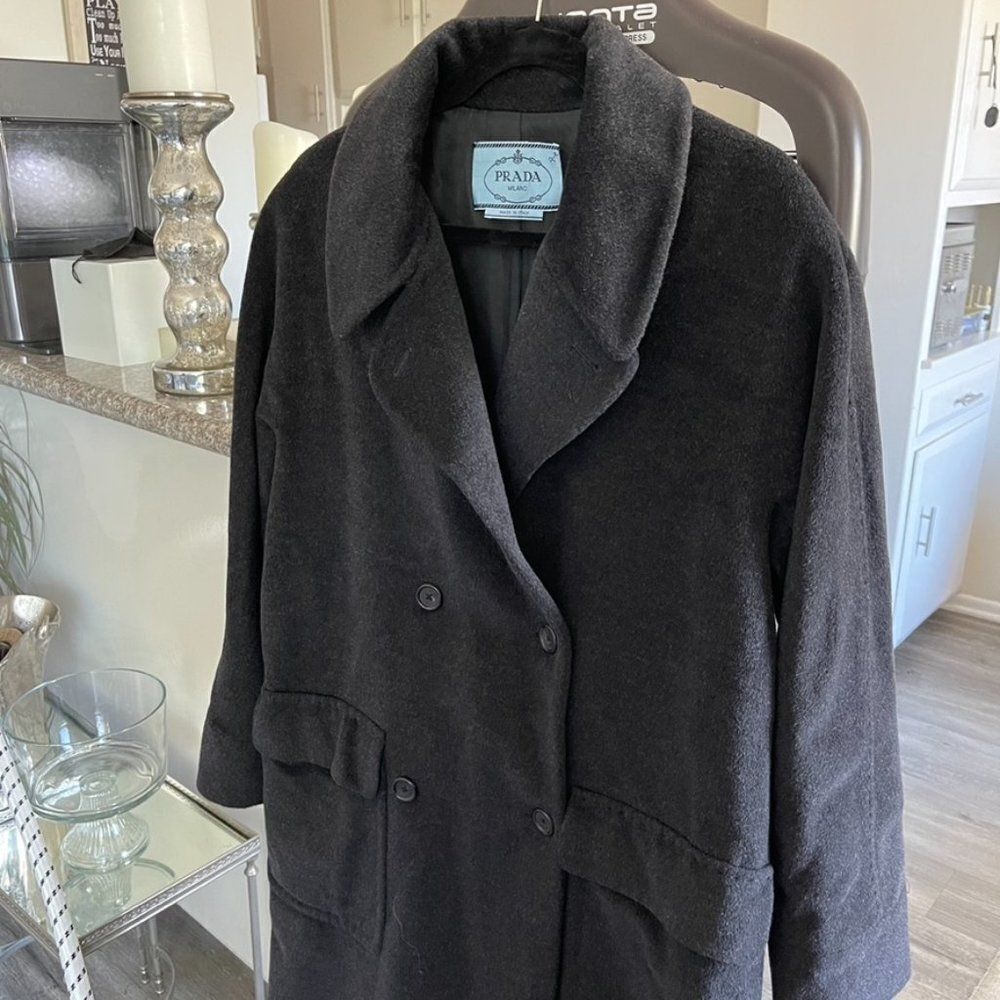 PRADA Double Breasted Pea coat - Picture 6 of 16